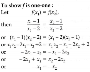 Let A R 2 B R 1 If F A B Is A Function Defined By F X X 1 X 2 Show That F Is One One Onto Sarthaks Econnect Largest Online Education Community