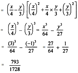 If X 3 And Y 1 Find The Values Of Each Of The Following Using In Identity I 9y 2 4x 2 81y 4 36x 2y 2 16x 4 Sarthaks Econnect Largest Online Education Community