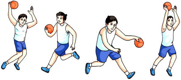 Different types of warming up drills in basketball
