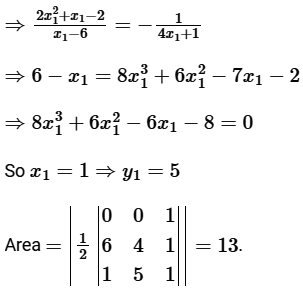 Calculation of area