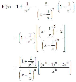 Let F X X 2 1 X 2 And G X X 1 X X R 1 0 1 If H X F X G X Then The Local Minimum Value Of H X Is Sarthaks Econnect Largest Online Education Community