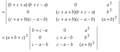Using Properties Of Determinants Show The Following B C 2 Ab Ca Ab A C 2 Ac A B 2 2abc A B C 3 Sarthaks Econnect Largest Online Education Community