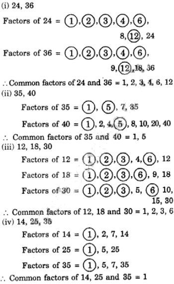 Factors of 18