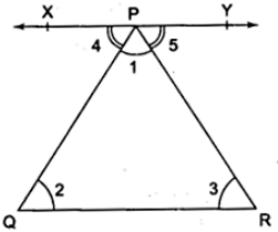 Prove that the sum of angles of a triangle is 180°. - Sarthaks eConnect |  Largest Online Education Community