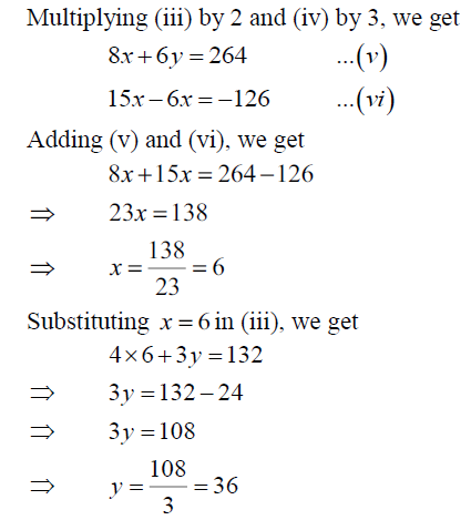 Solve The Following Systems Of Equations X 3 Y 4 11 5x 6 Y 3 7 Sarthaks Econnect Largest Online Education Community