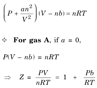 The given graph represent the variations of compressibility factor (z) =  pV/nRT versus p, - Sarthaks eConnect