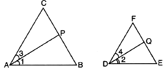 Triangle ABC ~ Triangle DEF