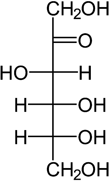 A monosaccharide having both a ketone