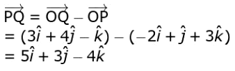 the vector representing the flight path