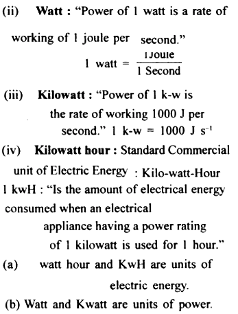 Watt to kilowatt