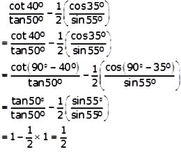 find the value of sin square 41 sin square 49