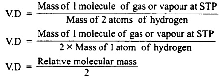 Relative molecular mass