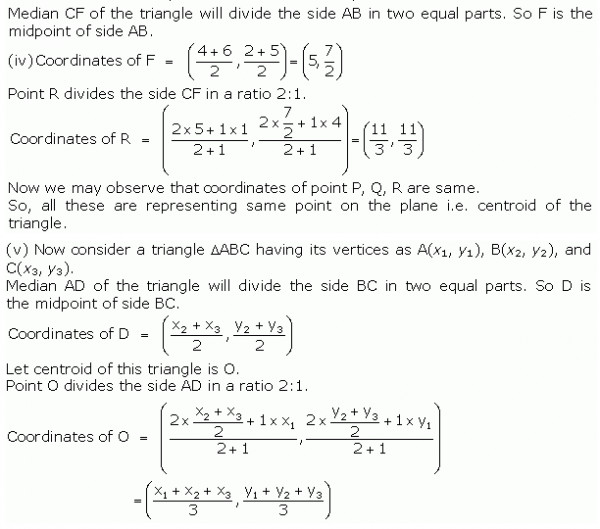 Coordinate Geometry Class 10 Maths NCERT Solutions Ch 7 Ex 7.4 PDF Q7.1