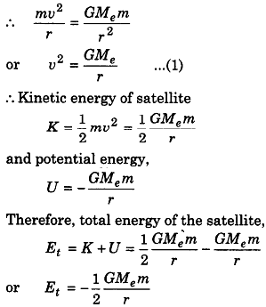 viscous forces accelerate the satellite