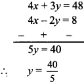 Solve The Following Simultaneous Equations I X 3 Y 4 4 X 2 Y 4 1 Ii X 3 5y 13 2x Y 2 19 Sarthaks Econnect Largest Online Education Community