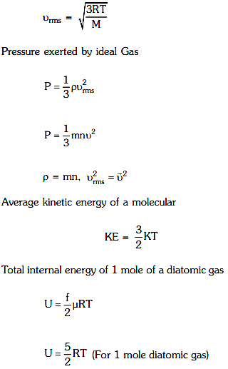 NEET Previous Year Questions (2014-21): Kinetic Theory Notes | Study Physics Class 11 - NEET