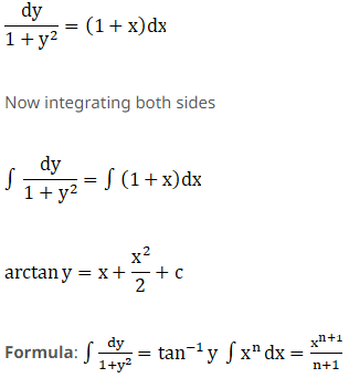 Solve The Differential Equation Dy Dx 1 X Y 2 Xy 2 When Y 0 X 0 Sarthaks Econnect Largest Online Education Community