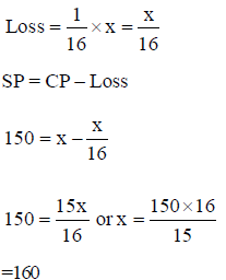 calculating loss and SP.